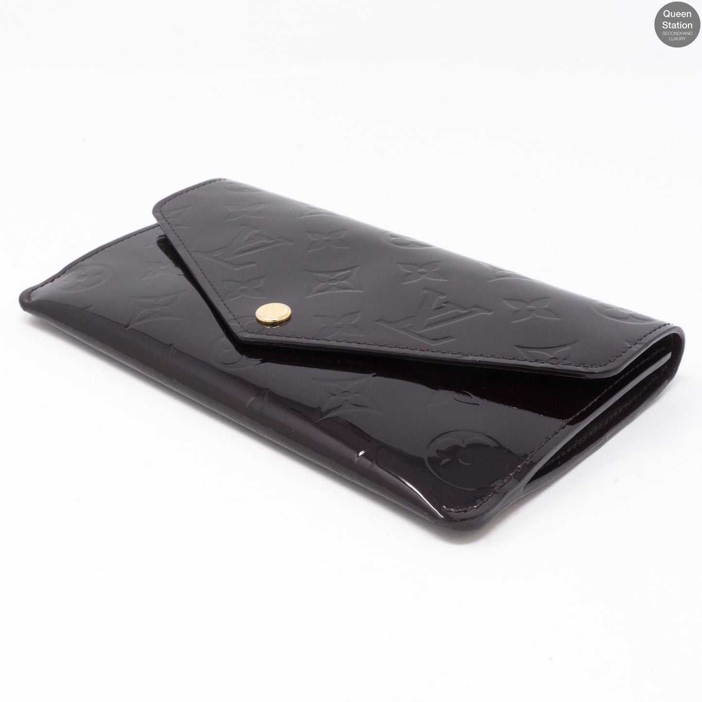 Louis-vuitton Jeanne Wallet Vernis Amarante