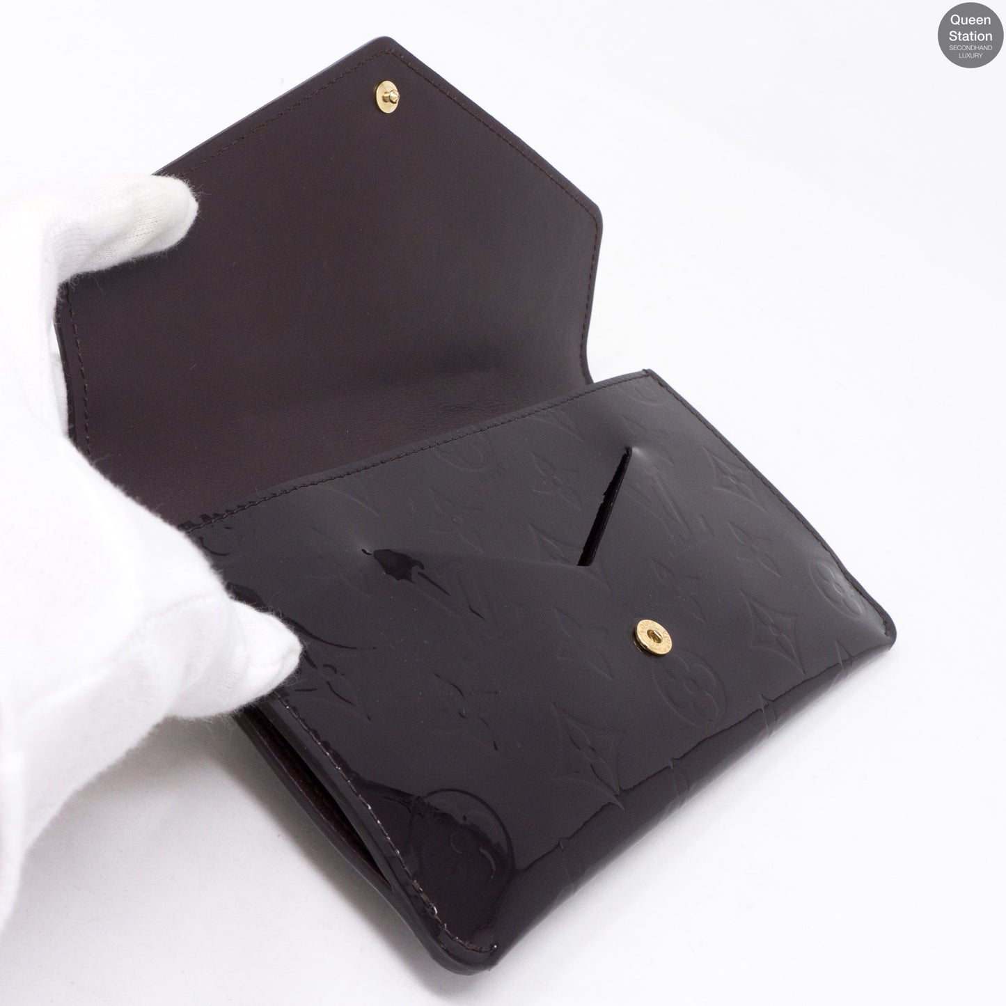 Louis-vuitton Jeanne Wallet Vernis Amarante