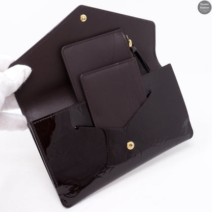 Louis-vuitton Jeanne Wallet Vernis Amarante
