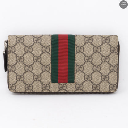 Web GG Supreme Zip Around Wallet