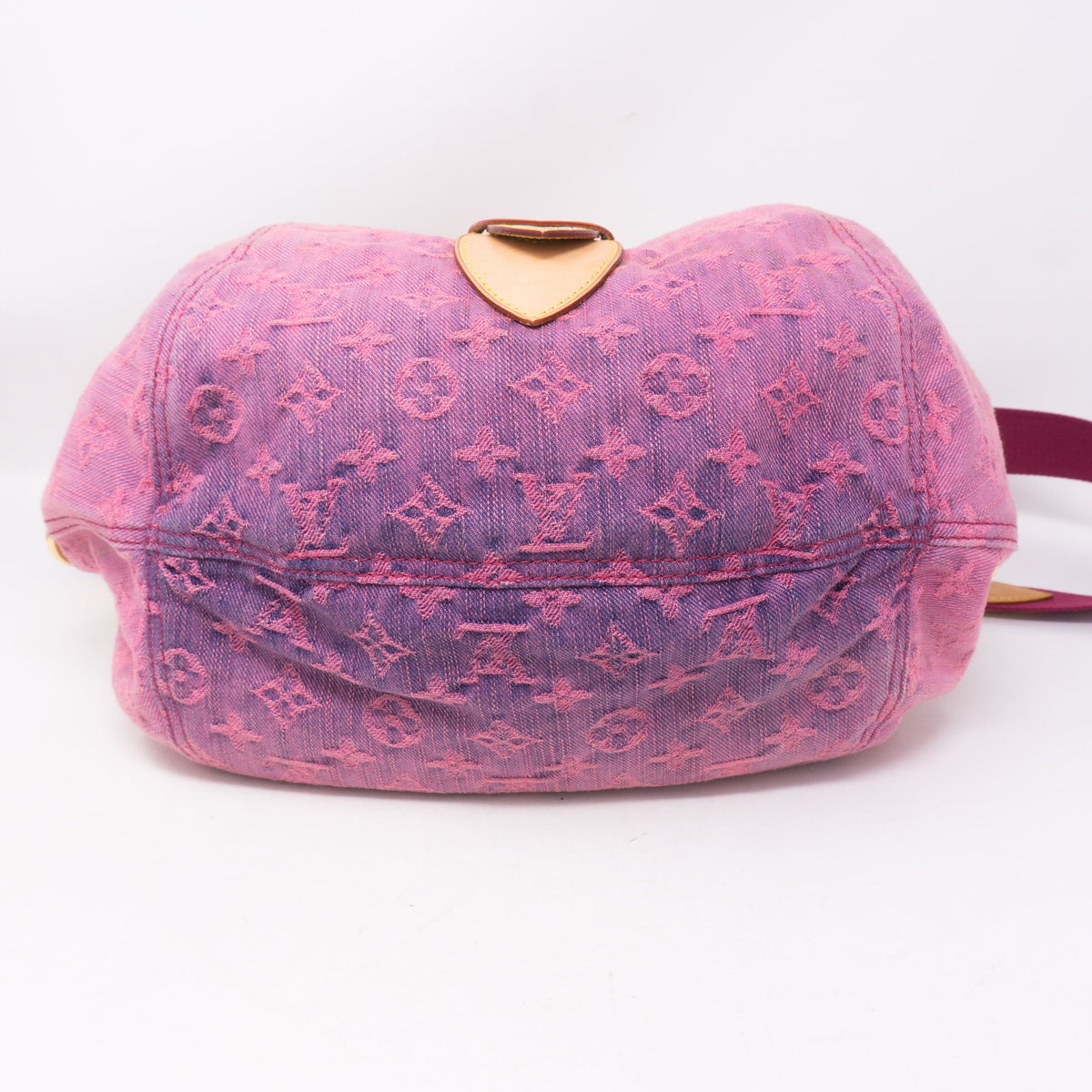 Louis-vuitton Sunshine Shoulder Bag Pink Denim