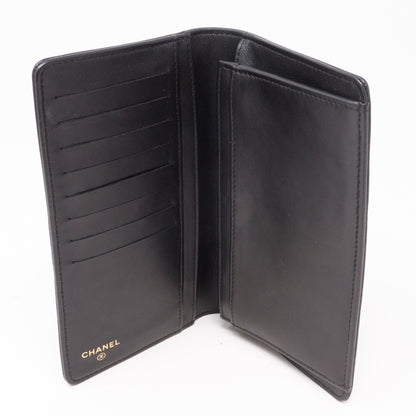 Boy Chanel Black Long Flap Wallet