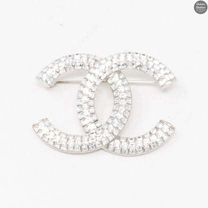 CC Crystal Brooch
