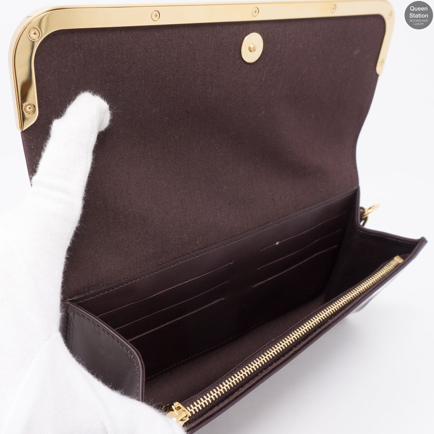 Louis-vuitton Rossmore MM Amarante Vernis