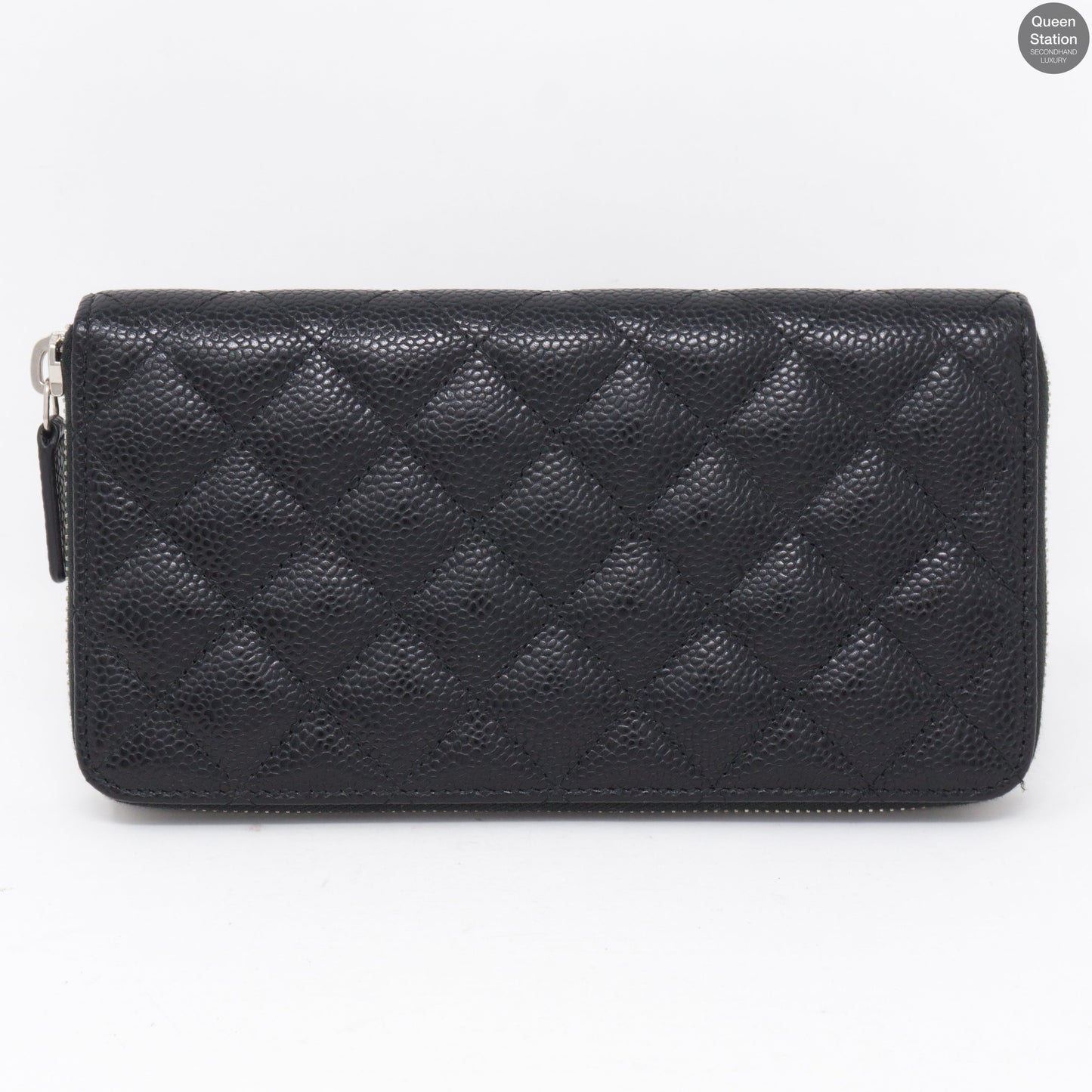 Classic Long Zipped Wallet Black