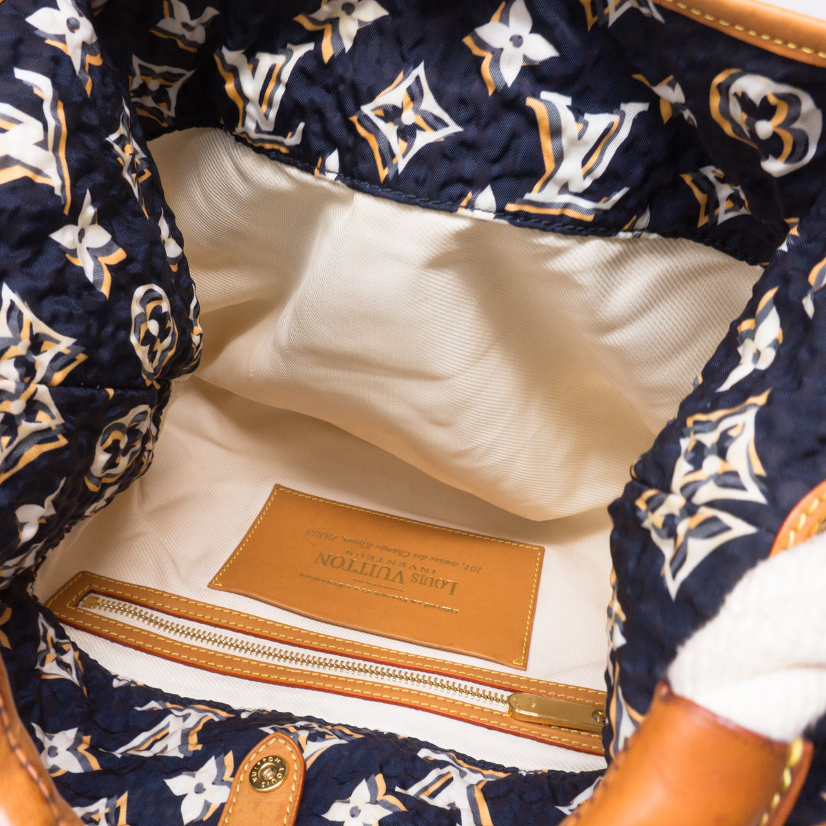 Louis-vuitton Bulles MM Navy Blue Monogram