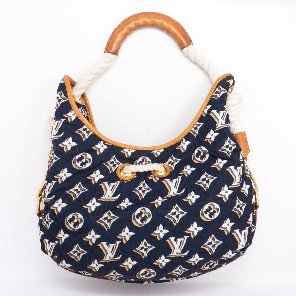 Louis-vuitton Bulles MM Navy Blue Monogram