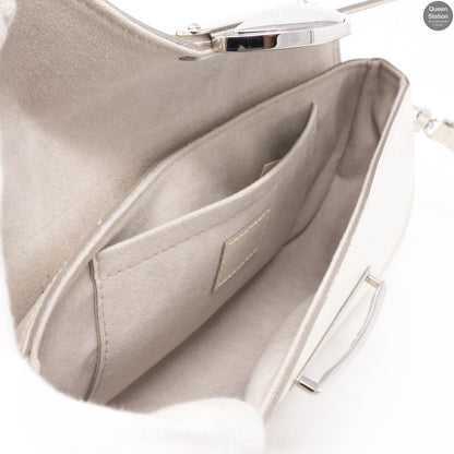 Louis-vuitton Montaigne Pochette White Epi