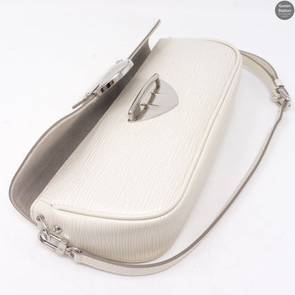 Louis-vuitton Montaigne Pochette White Epi