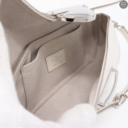 Louis-vuitton Montaigne Pochette White Epi