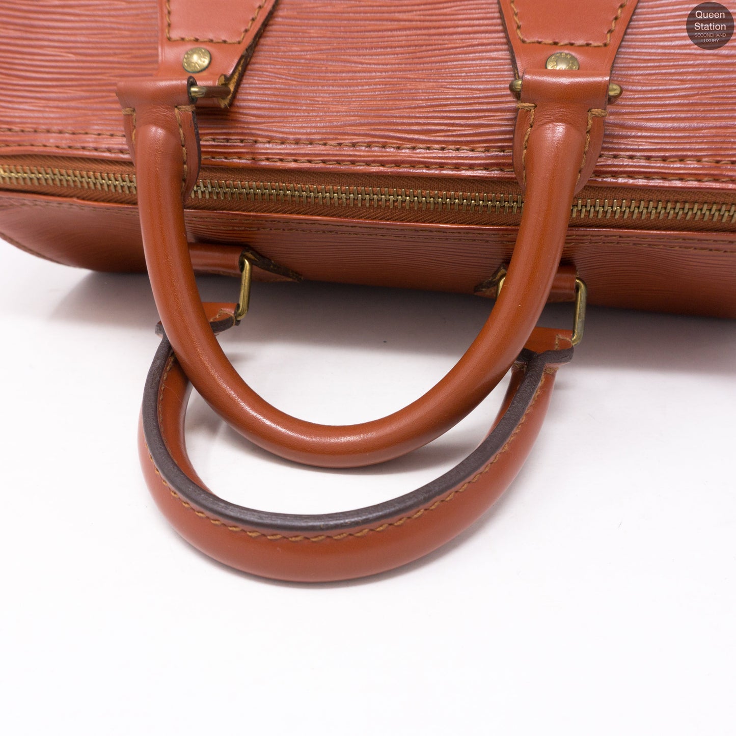 Louis-vuitton Speedy 25 Brown Epi Leather