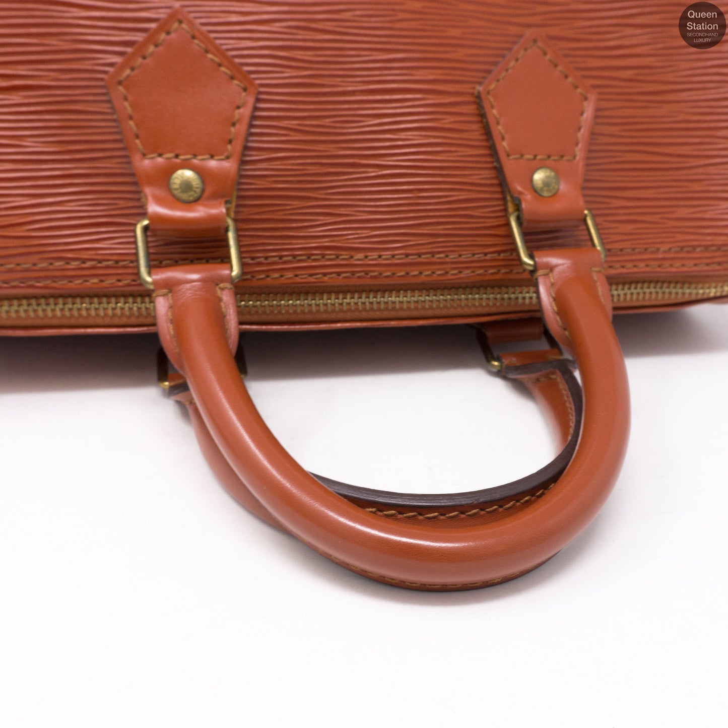 Louis-vuitton Speedy 25 Brown Epi Leather