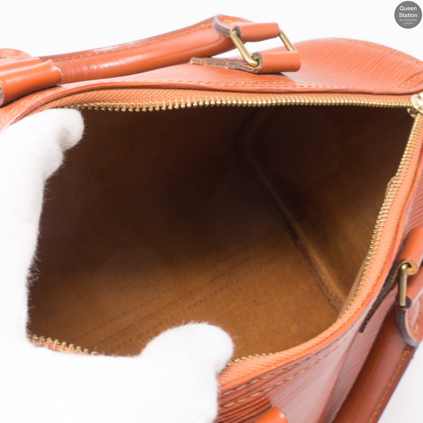 Louis-vuitton Speedy 25 Brown Epi Leather