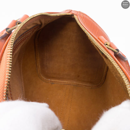 Louis-vuitton Speedy 25 Brown Epi Leather