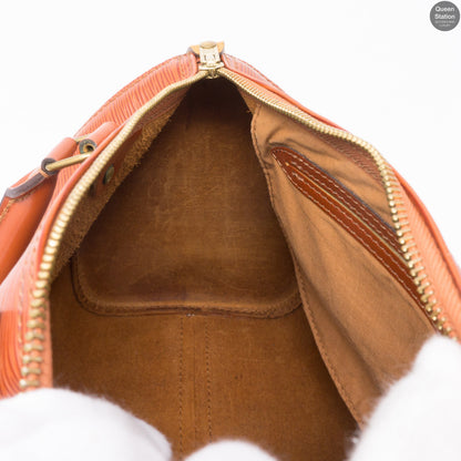 Louis-vuitton Speedy 25 Brown Epi Leather