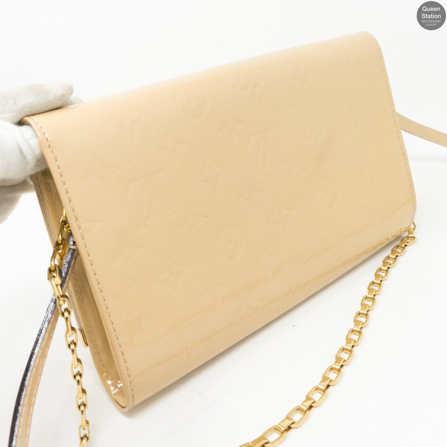Louis-vuitton Ana Clutch Dune Vernis