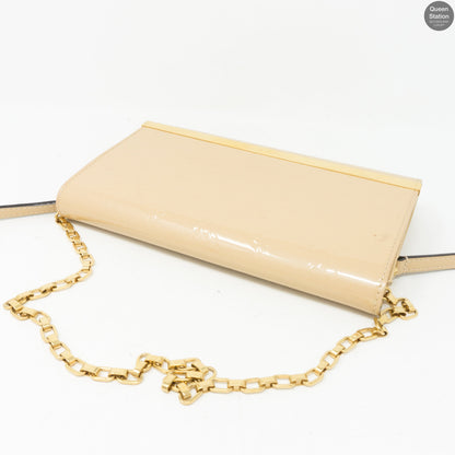 Louis-vuitton Ana Clutch Dune Vernis