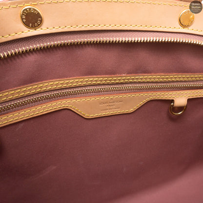 Louis-vuitton Brea MM Rose Vernis