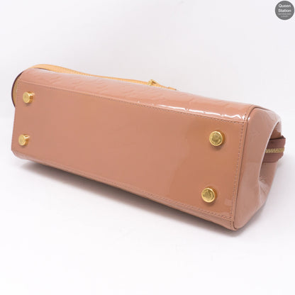 Louis-vuitton Brea MM Rose Vernis