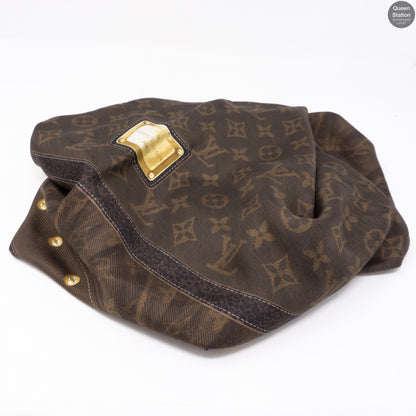 Louis-vuitton Monogram Silk Square Brown