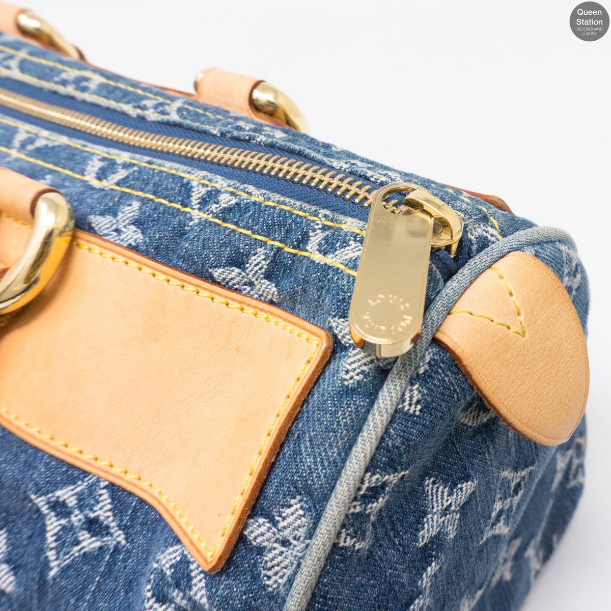 Louis-vuitton Neo Speedy Blue Denim Monogram