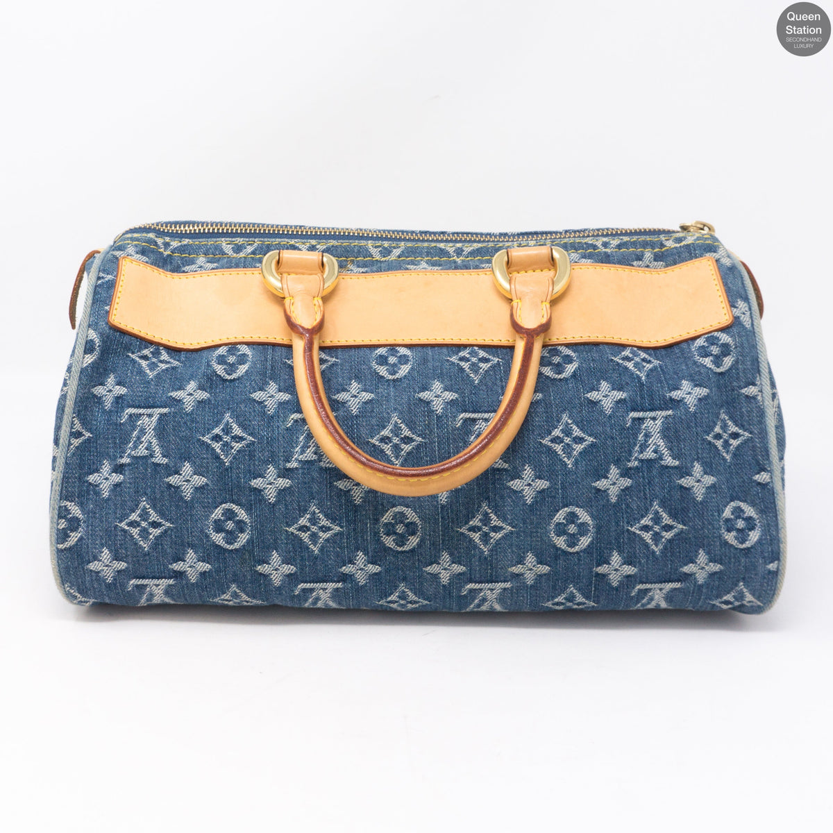 Louis-vuitton Neo Speedy Blue Denim Monogram