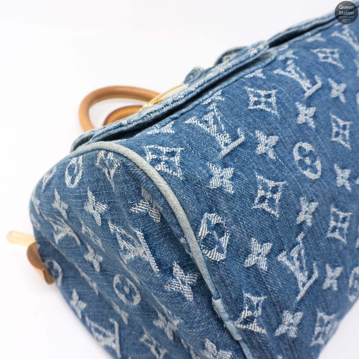 Louis-vuitton Neo Speedy Blue Denim Monogram