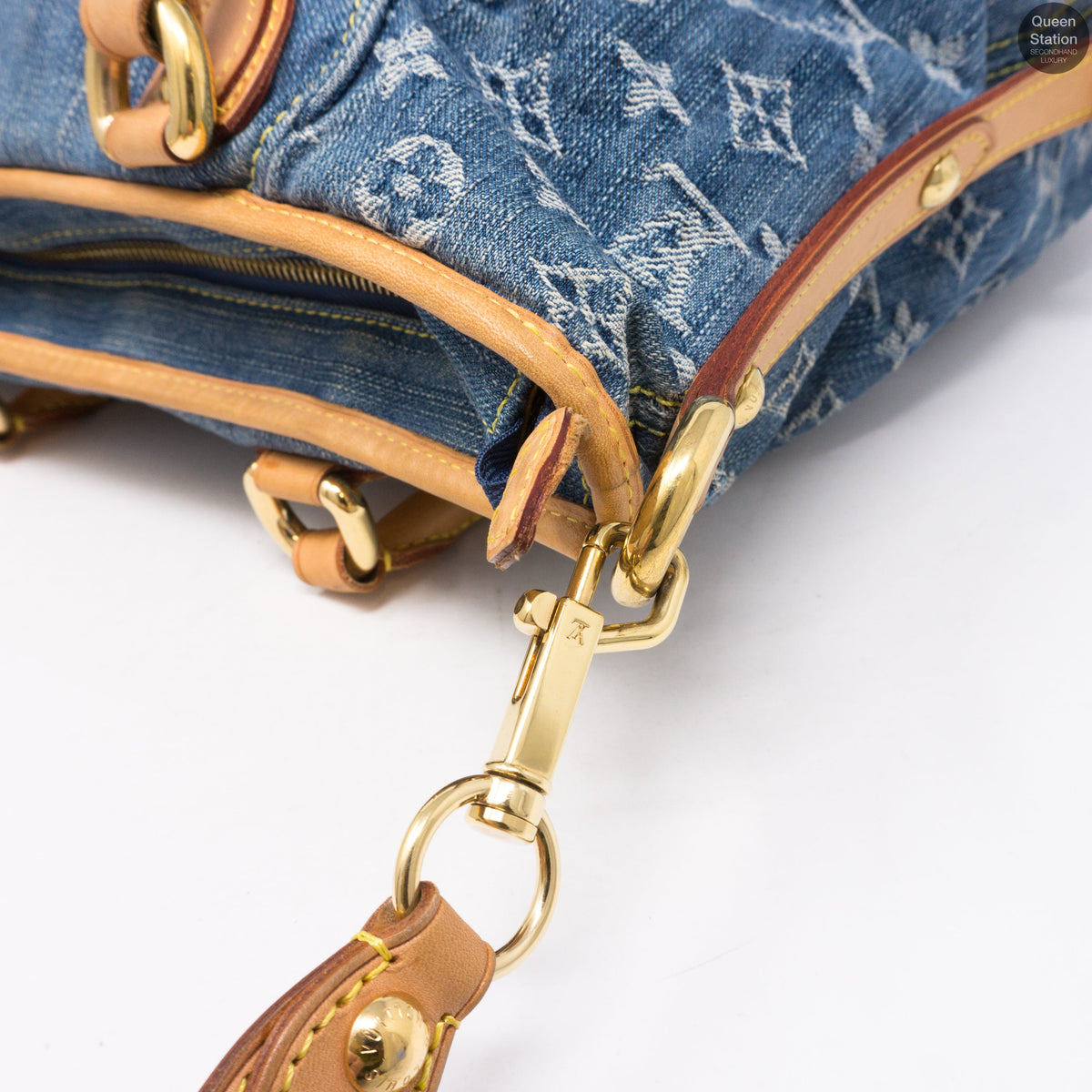 Louis-vuitton Neo Cabby GM Blue Denim