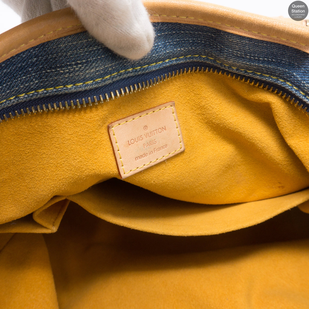 Louis-vuitton Neo Cabby GM Blue Denim