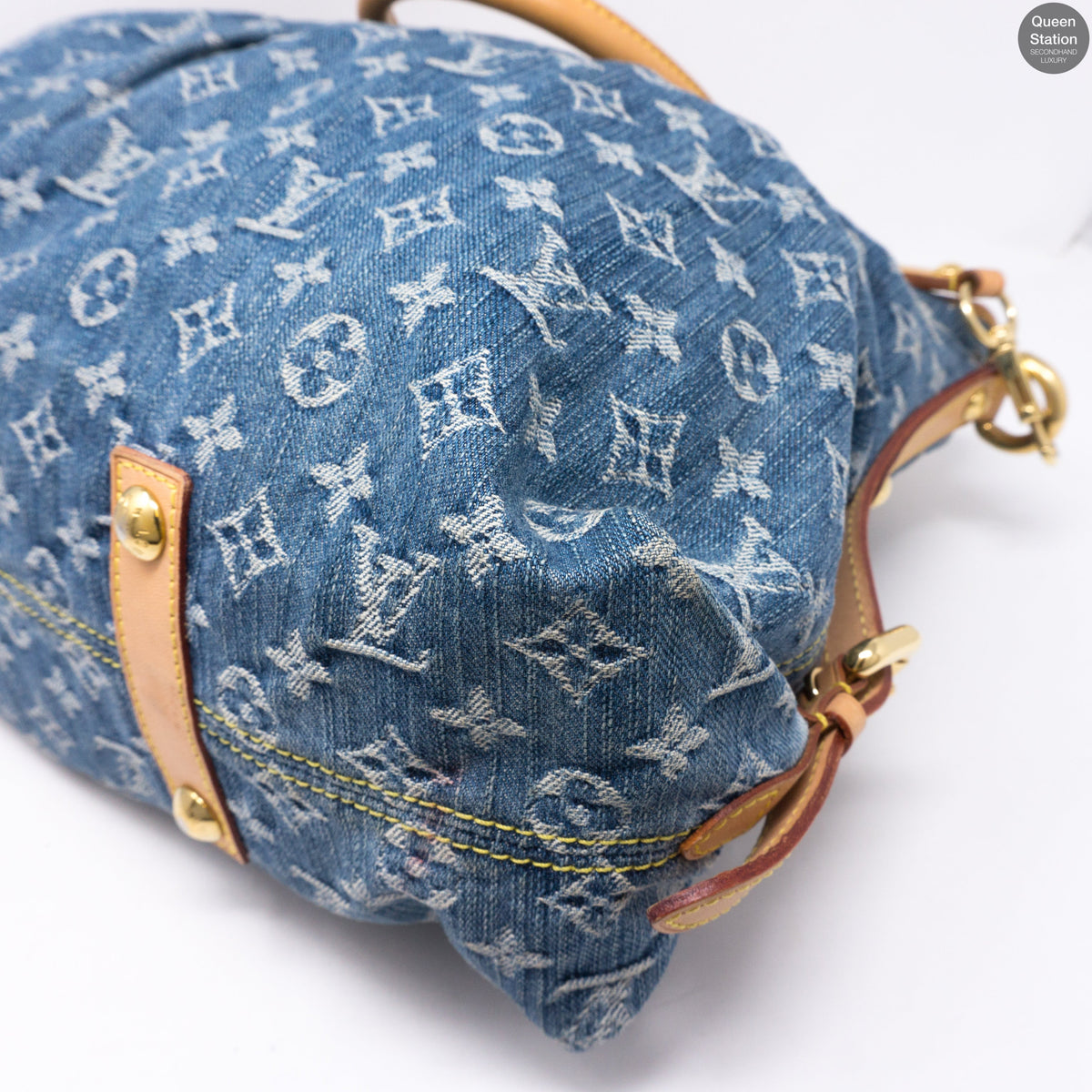 Louis-vuitton Neo Cabby GM Blue Denim