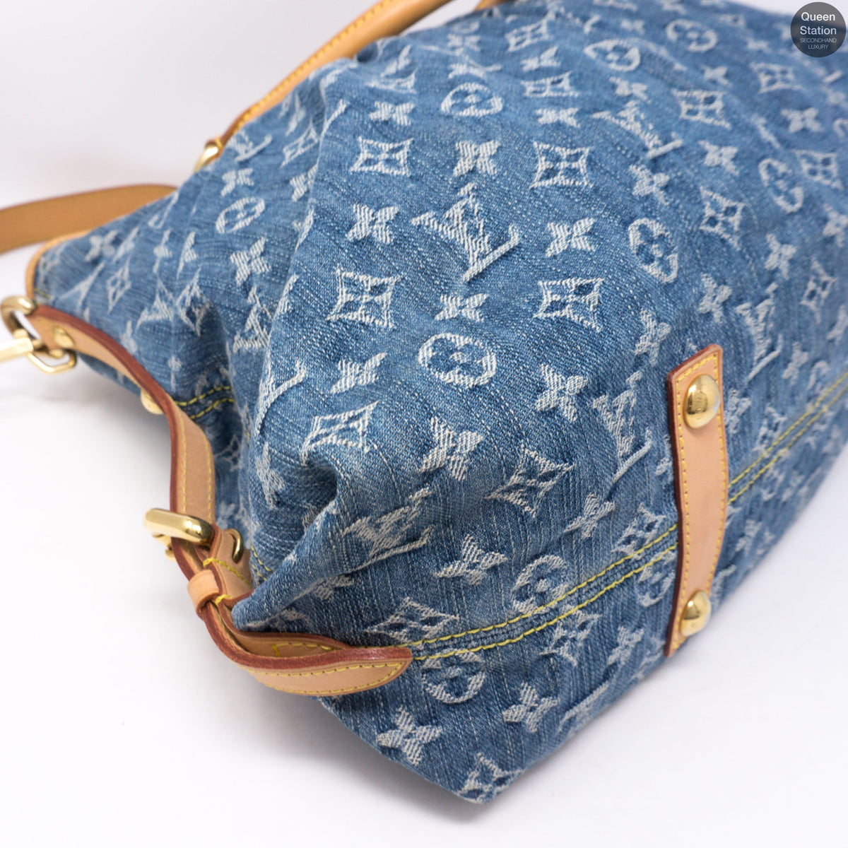 Louis-vuitton Neo Cabby GM Blue Denim