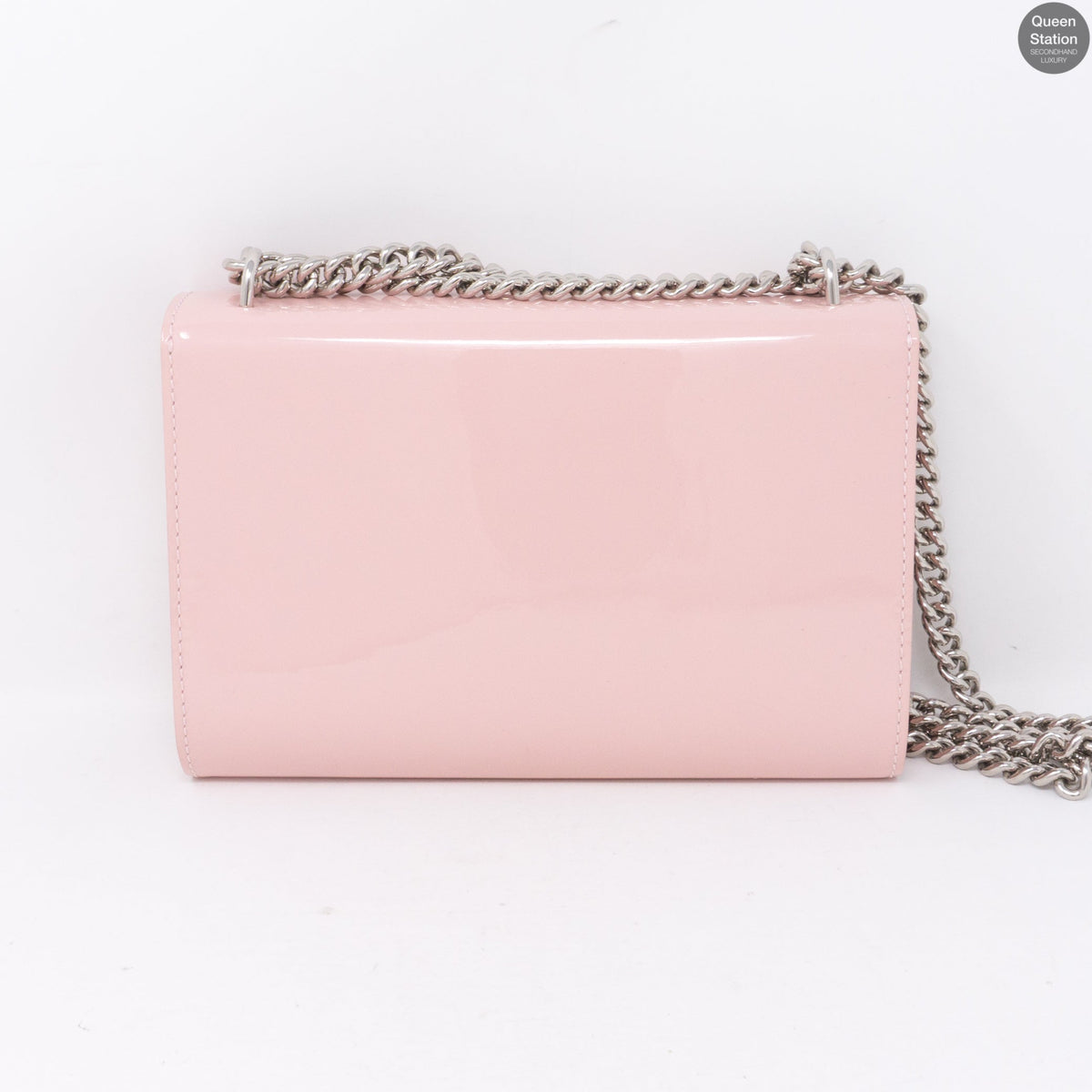 Louis-vuitton Chain Louise MM Pink Vernis