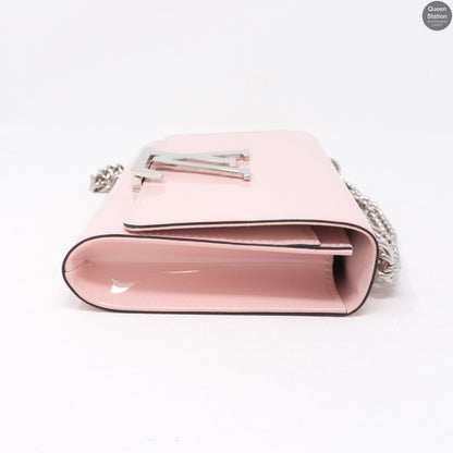 Louis-vuitton Chain Louise MM Pink Vernis
