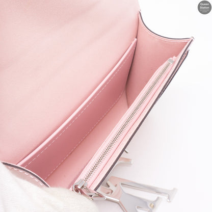 Louis-vuitton Chain Louise MM Pink Vernis