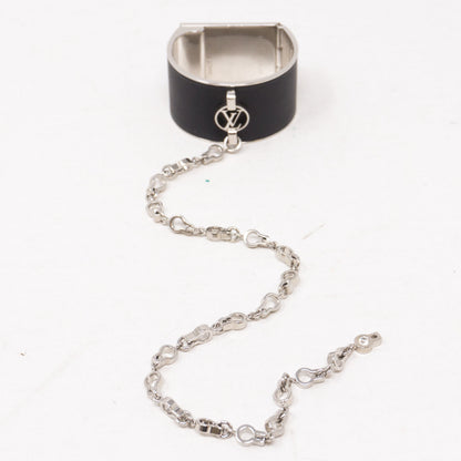 Louis-vuitton Black Silver Scarf Ring