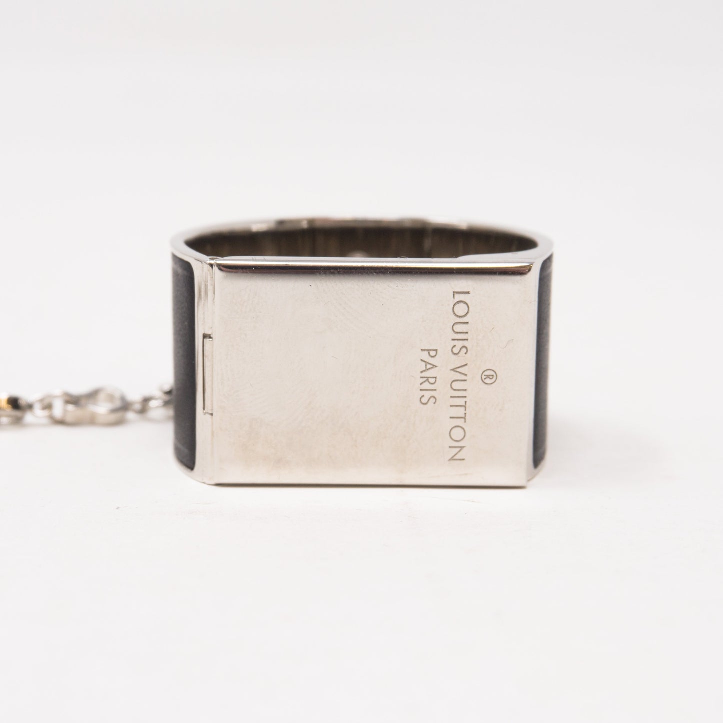 Louis-vuitton Black Silver Scarf Ring