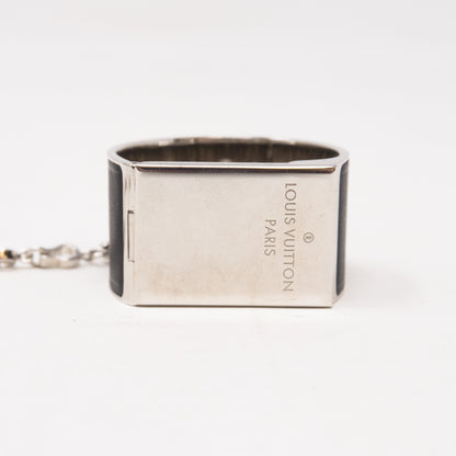 Louis-vuitton Black Silver Scarf Ring