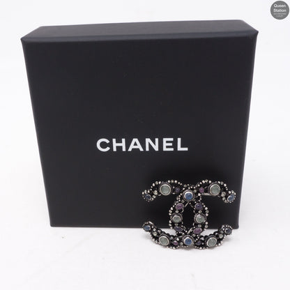 CC Brooch Ruthenium