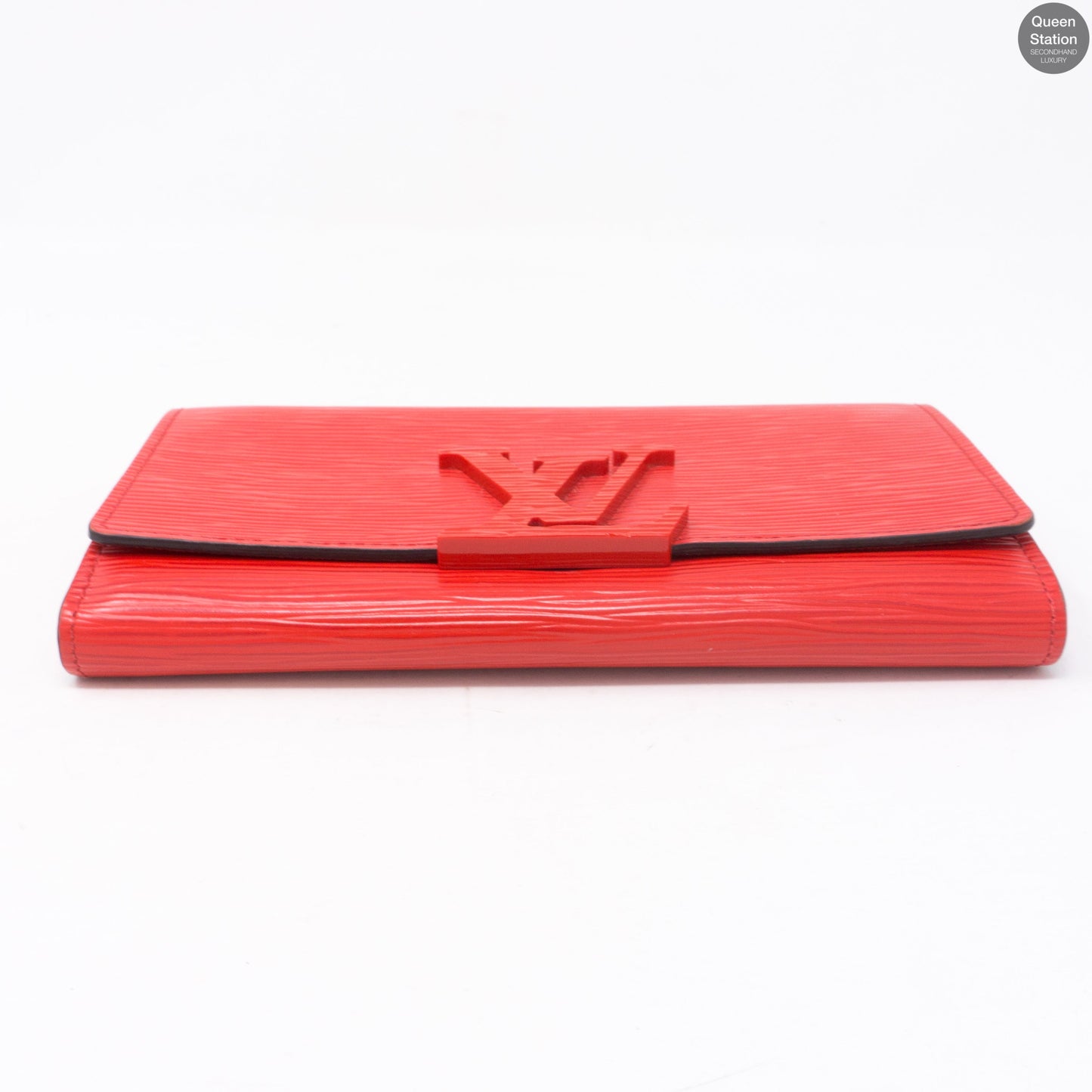 Louis-vuitton Louise Wallet Red Epi Leather
