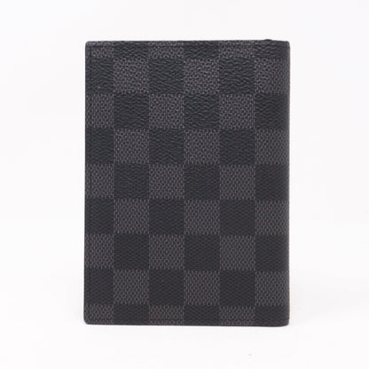 Louis-vuitton Passport Cover Damier Graphite