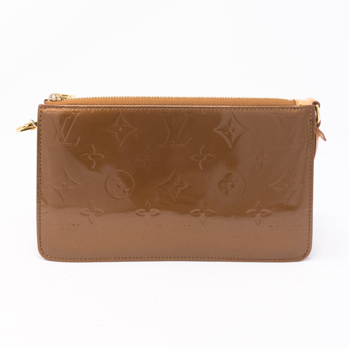 Louis-vuitton Lexington Pochette Vernis Bronze