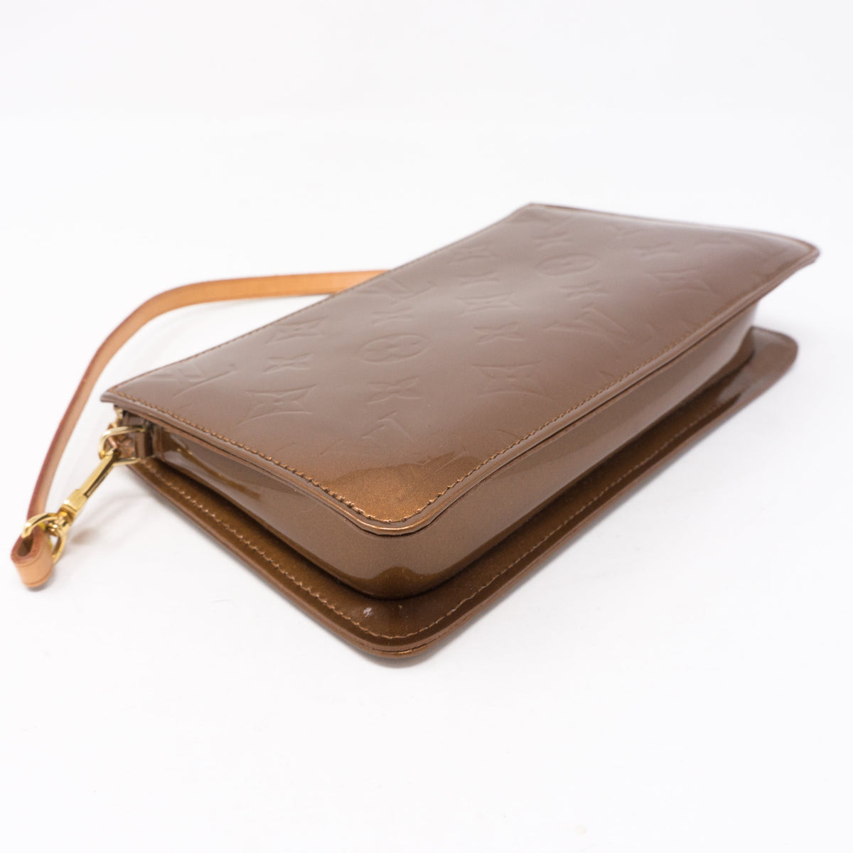 Louis-vuitton Lexington Pochette Vernis Bronze