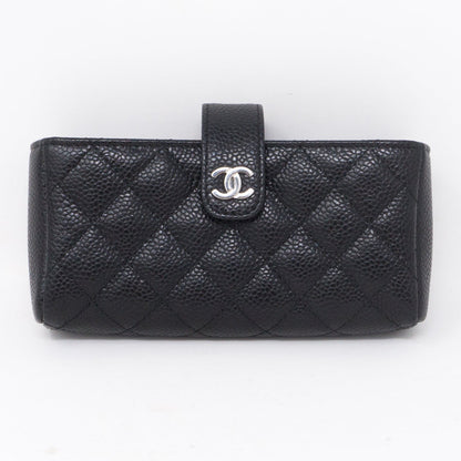 Mini Purse Black Caviar Leather