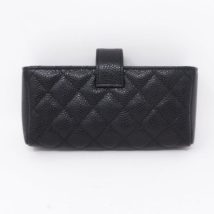 Mini Purse Black Caviar Leather