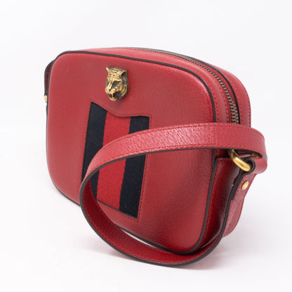 Disco Animalier Red Leather