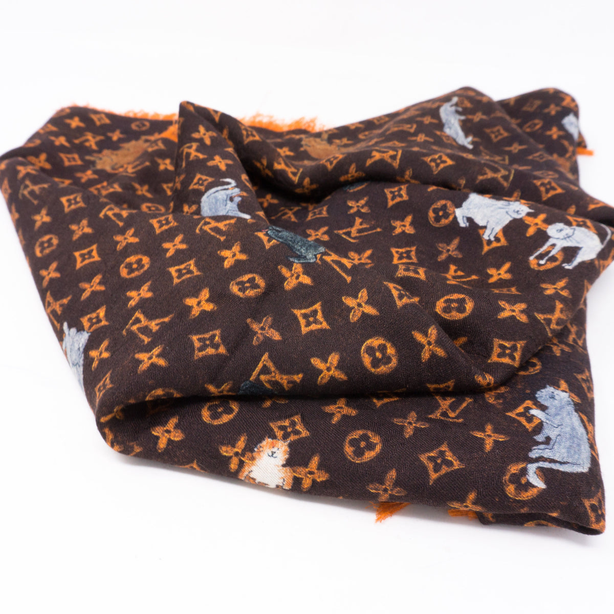 Louis-vuitton Catogram Light Monogram Shawl