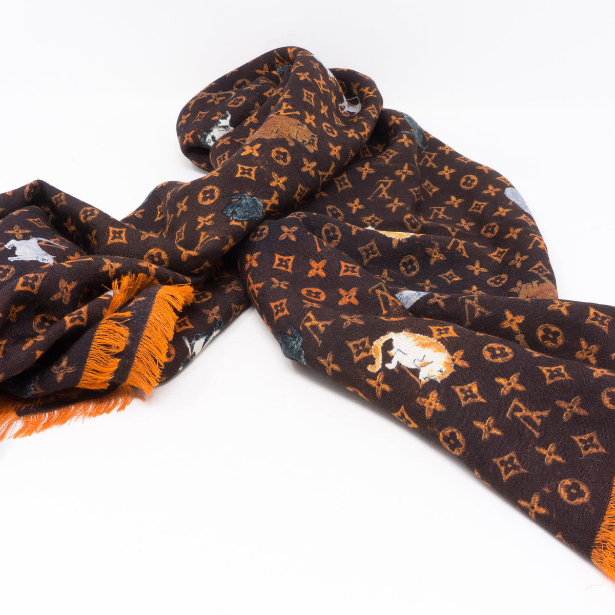 Louis-vuitton Catogram Light Monogram Shawl