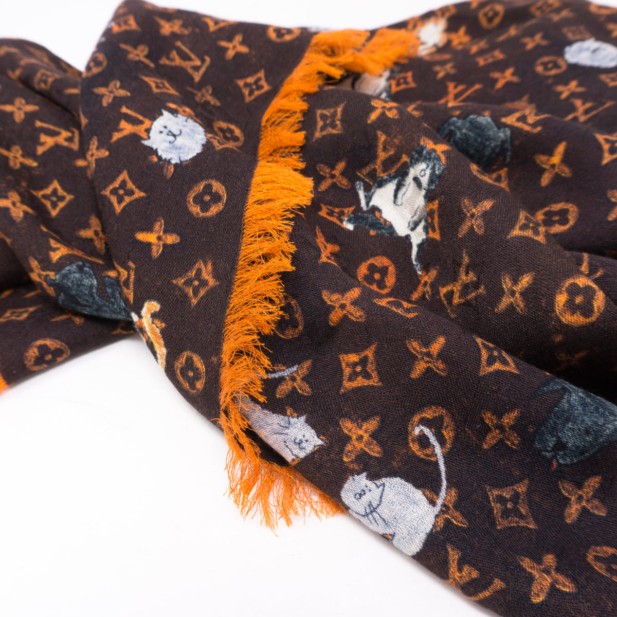 Louis-vuitton Catogram Light Monogram Shawl