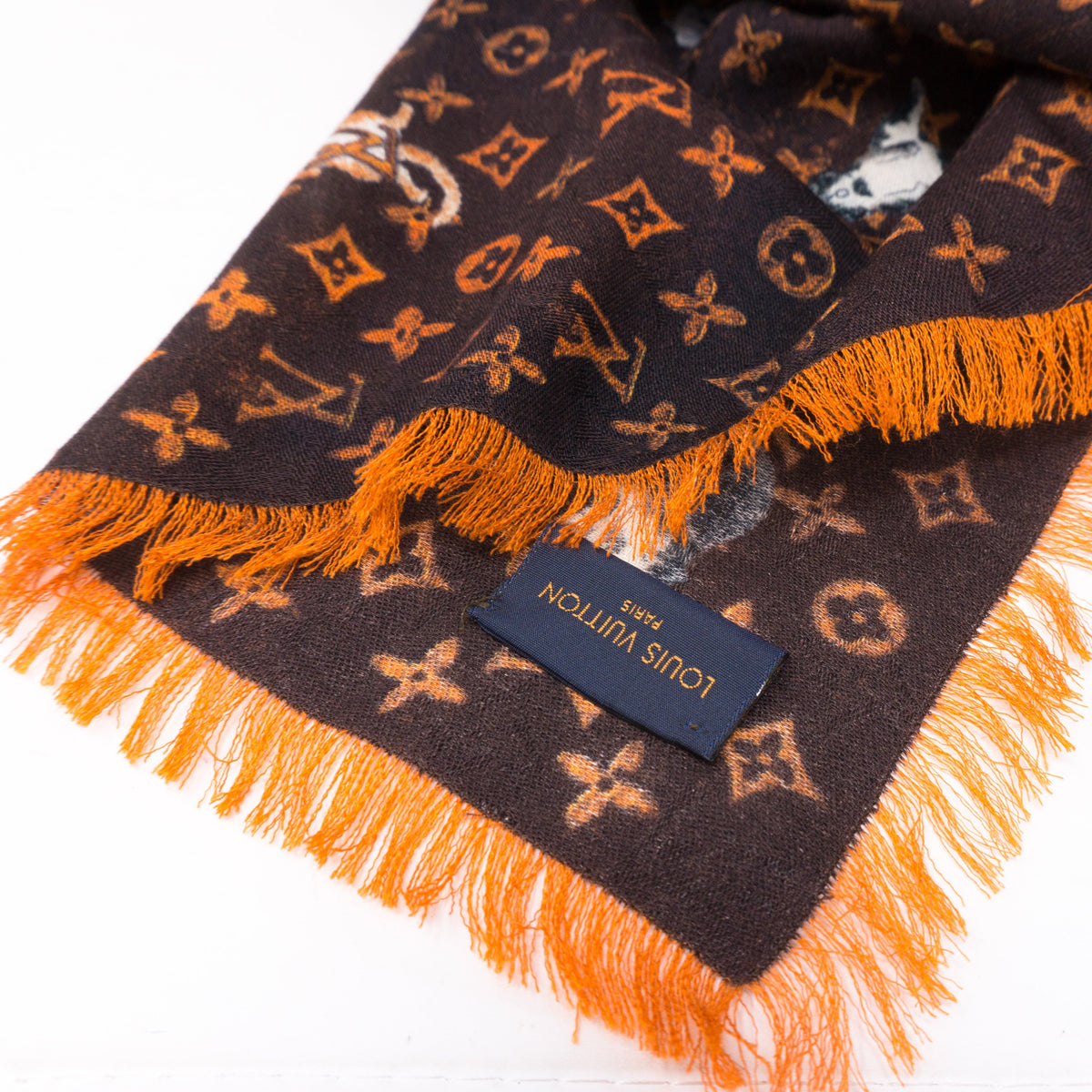 Louis-vuitton Catogram Light Monogram Shawl