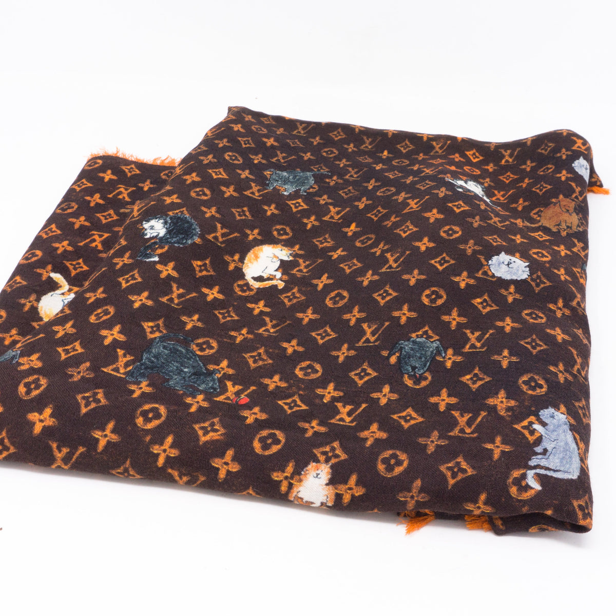 Louis-vuitton Catogram Light Monogram Shawl